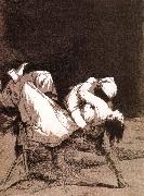 Francisco Goya Que se la llevaron oil painting